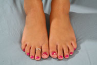 Kelly Skyline Foot Fetish